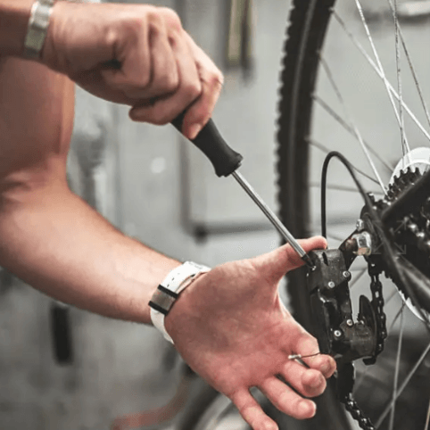 Une transmission de vélo